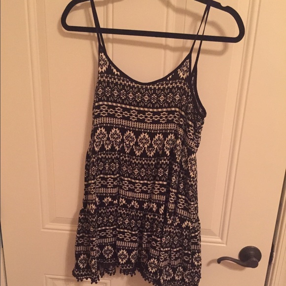 Blk and white dress