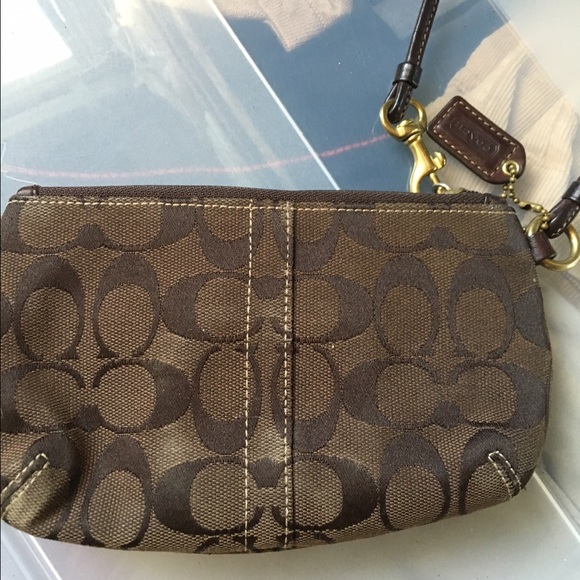 Authentic Coach Brown Wristlets - image 2