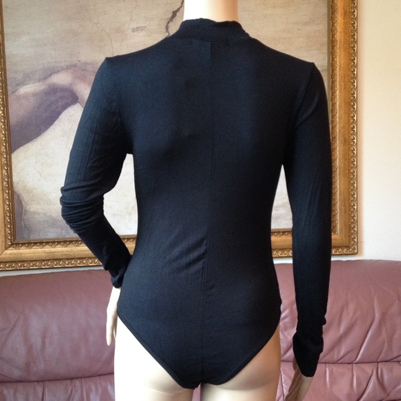 🚫SOLD🚫April Spirit Mock Neck Bodysuit L - Picture 3 of 4