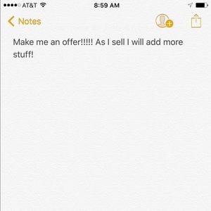 Make me an offer! Please no lowballing!