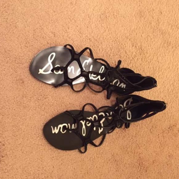 Black Sam Edelman sandals