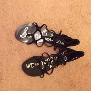 Black Sam Edelman sandals