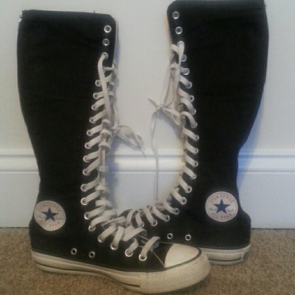 Tall Converse sneakers