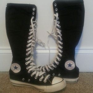Tall Converse sneakers