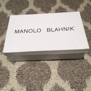 Manolo Blahnik Black Suede