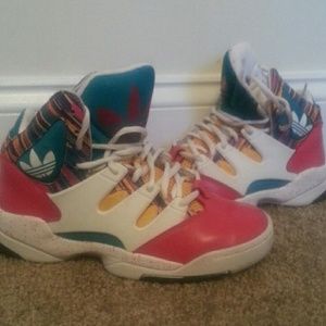 High top Adidas sneakers