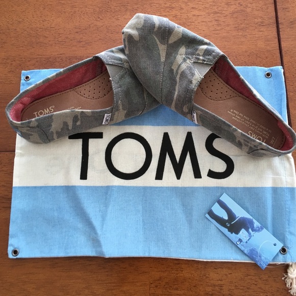 Toms Camouflage Flats