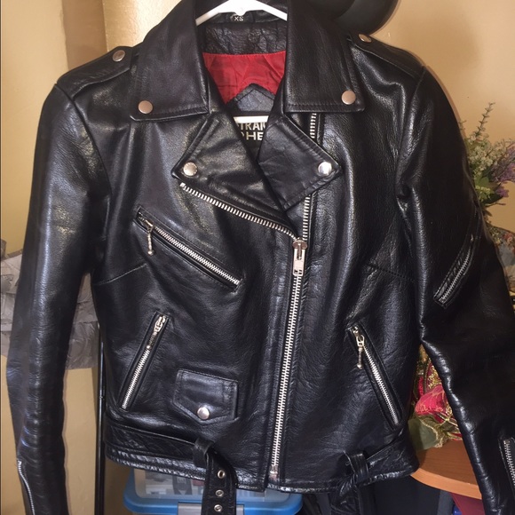 STRAIGHT TO HELL XS MOTORCYCLE JACKET