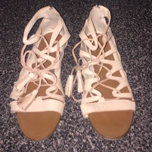 Zara gladiator strappy sandal