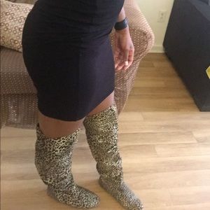 Thigh high boot