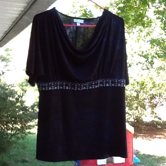 Blue/Black Dress Shirt