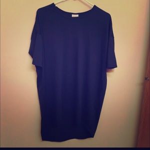 XS NWT lularoe navy blue Irma