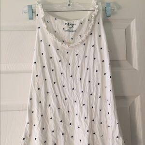 Flirty and Fun Polka Dot tank, Old Navy sz M