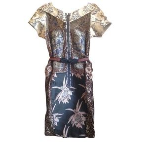 SOLD ON TRADESY Byron Lars Brocade Sheath