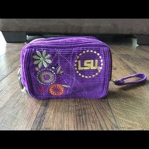 LSU wristlet!! Perfect Game Day/Tailgate!! NWOT