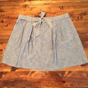 Gap Chambray Skirt Size 16