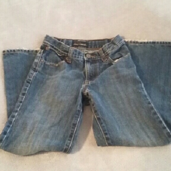Old Navy Boot Cut Blue Jeans Boys Slim 10