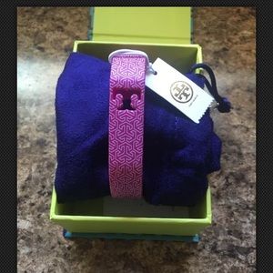 TORY BURCH PINK FITBIT FLEX REPLACEMENT STRAP
