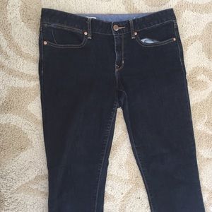 Gap always skinny dark wash jeans