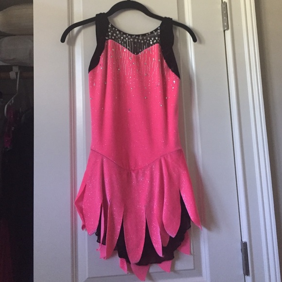 Beautiful ice skating or dance costume