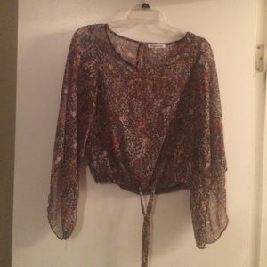 Long sleeve flowy shirt