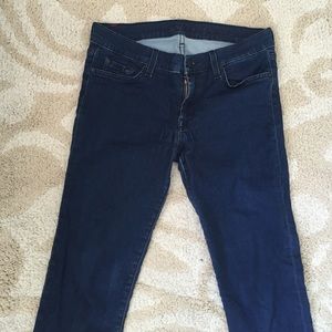 7 for all mankind dark wash jeggings