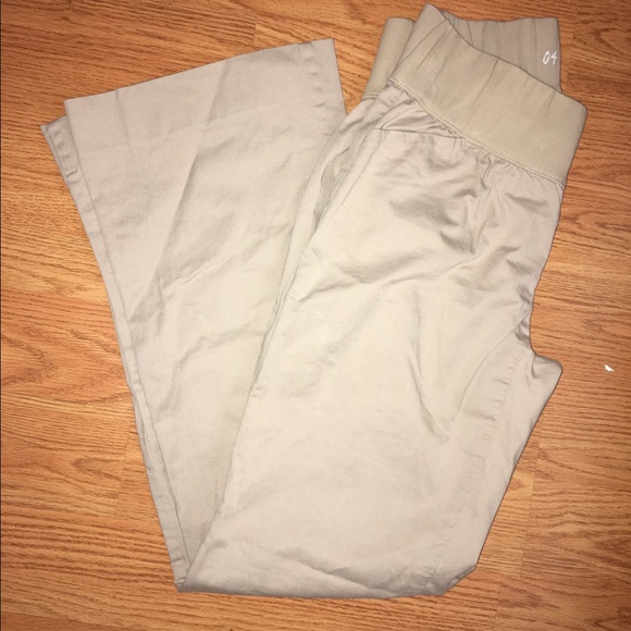 Gap Khaki Maternity Pants