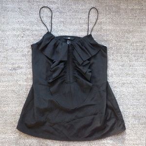 ⭐️SOLD⭐️h&m ruffled tank