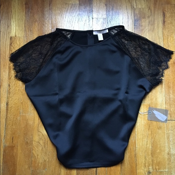 Contemporary Eyelash Lace Top