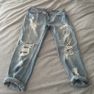 BDG Urban Outfitters Ripped Slim Boyfriend Jeans
