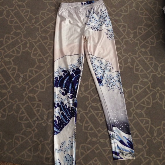 Great waves leggings