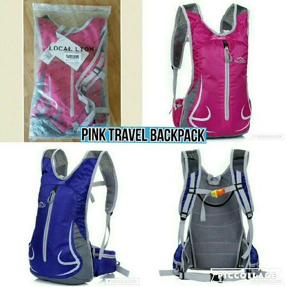 " SALE" PINK TRAVEL BACKPACK - Picture 1 of 4