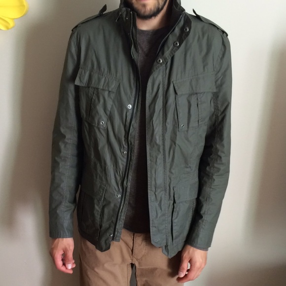 H&M Men's jacket army green size 40R