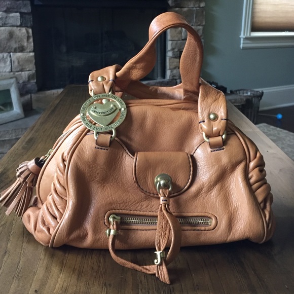 Juicy Couture Leather Satchel -GUC, buttery soft