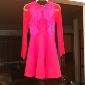ASOS Dresses - Asos red and pink lace dress ASOS Dresses - Asos red and pink lace dress