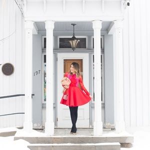 ASOS Dresses - Asos red and pink lace dress ASOS Dresses - Asos red and pink lace dress
