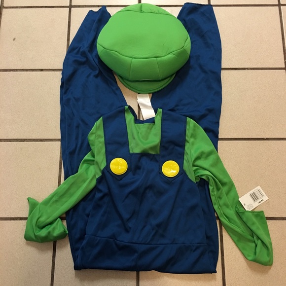 Luigi boys costume