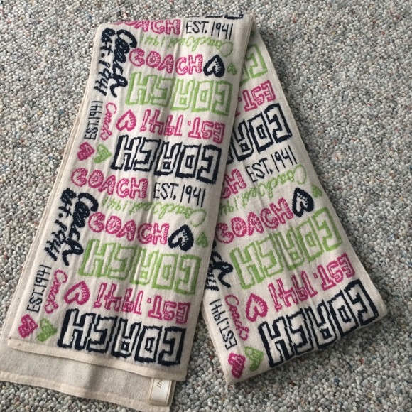 Coach scarf