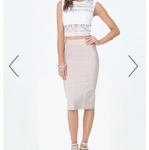 Bebe bandage skirt