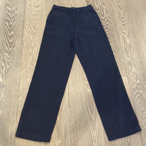 J. Crew Navy High Waist Pants Size 8