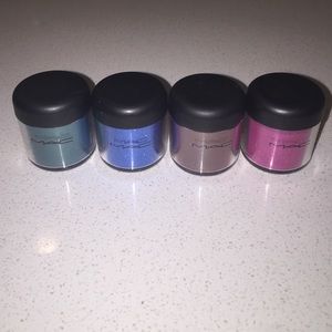 Mac Cosmetics Lot of 4 Pigments