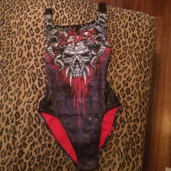 SLAYER bathing suit/body suit