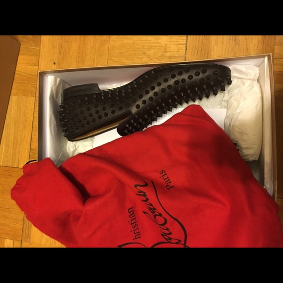 Christian Louboutin Roller Boy Spike Loafers