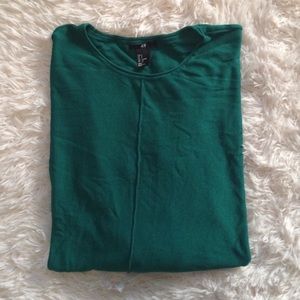 NWOT Green oversized sweater