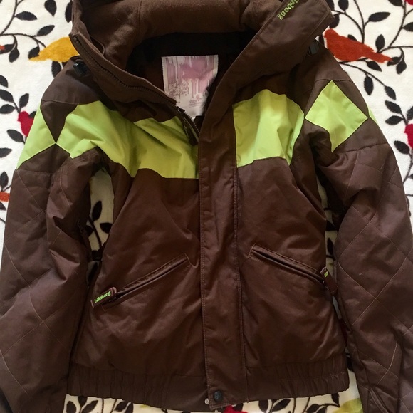 Billabong Live Strong all-weather jacket brown