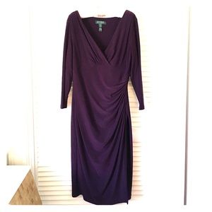 Ralph Lauren purple dress size 6