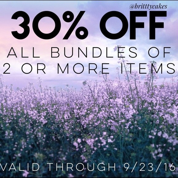 END OF SUMMER SALE! ☀️