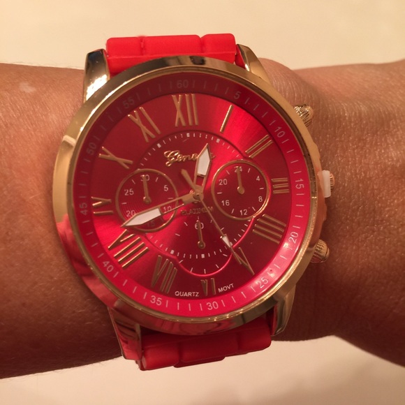 NWT Geneva Silicone Watch