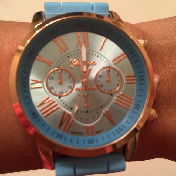 NWT Geneva Silicone Watch
