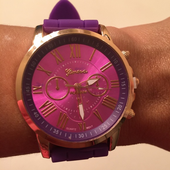 NWT Geneva Silicone Watch